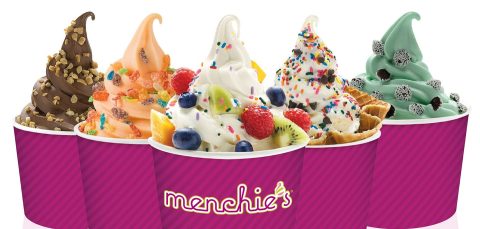 Menchies frozen yogurt